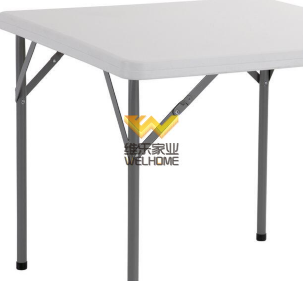 Plastic Square folding table for event/meetings